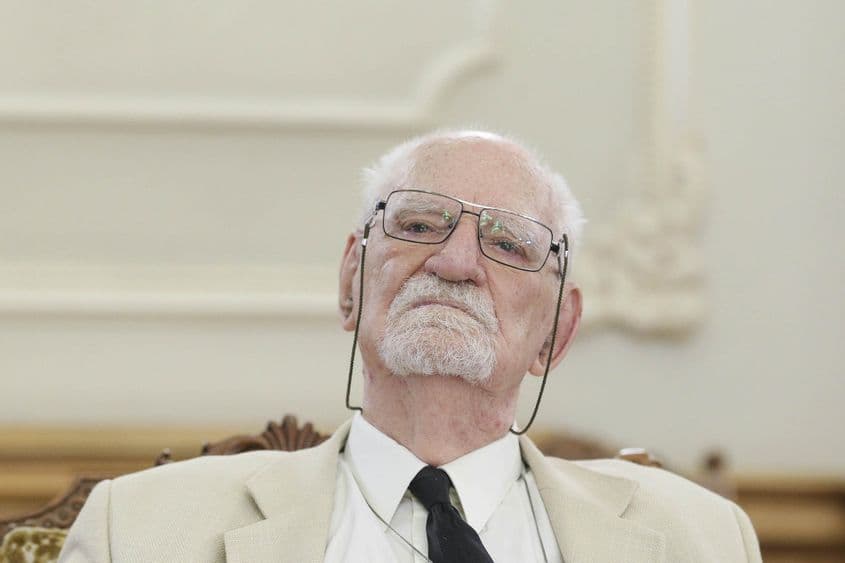 Constantin Bălăceanu Stolnici la evenimentul de lansare a Asociației Mircea Ionescu Quintus, vineri 3 august 2018, la Palatul Parlamentului. Inquam Photos / Octav Ganea