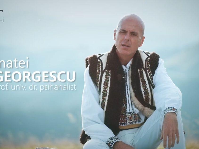 Matei Georgescu îi explică afaceristului Ștefan Mandachi cum stă treaba cu masca medicală și „masca interioară”. Captură de ecran via Youtube