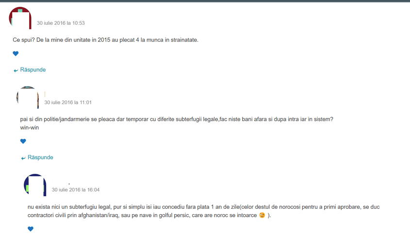 Pe blogurile de militari din România se vorbește despre fenomen de aproape 10 ani. Captură de ecran via rumaniamilitary.ro