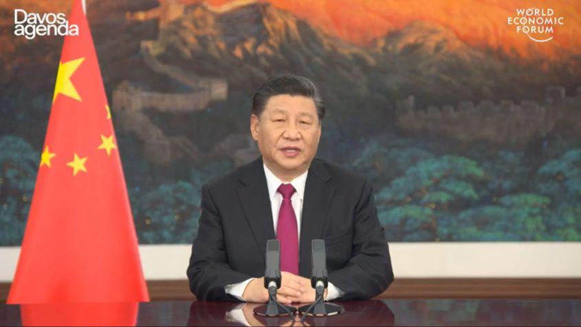 Președintele Chinei, Xi Jinping, la Davos 2021
