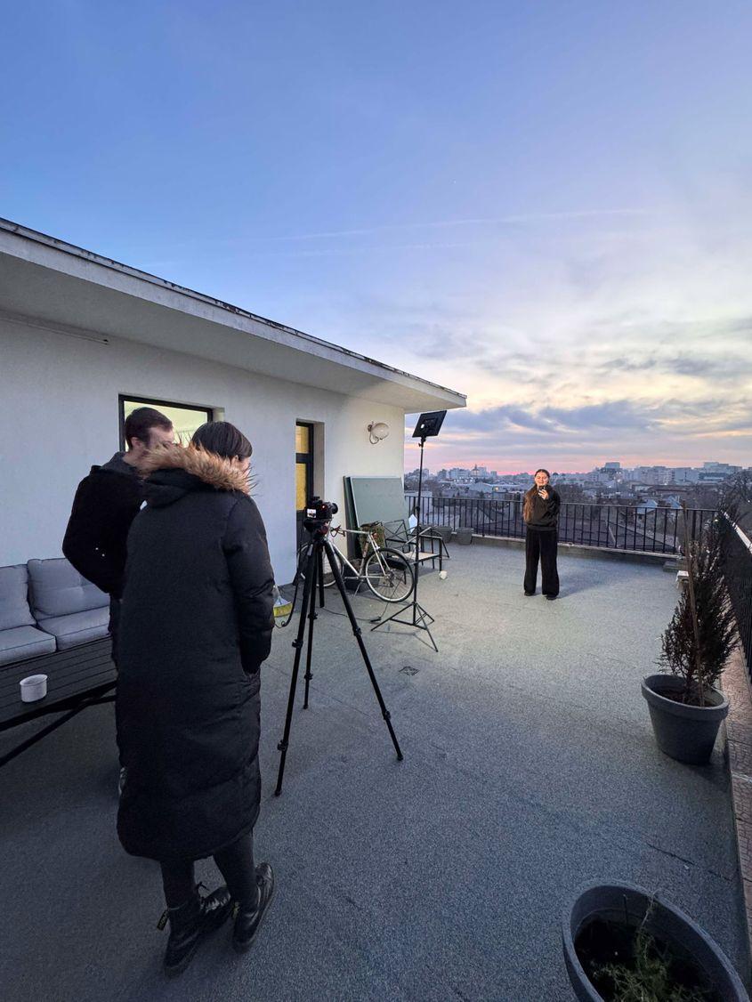 Training video pe terasa PressOne