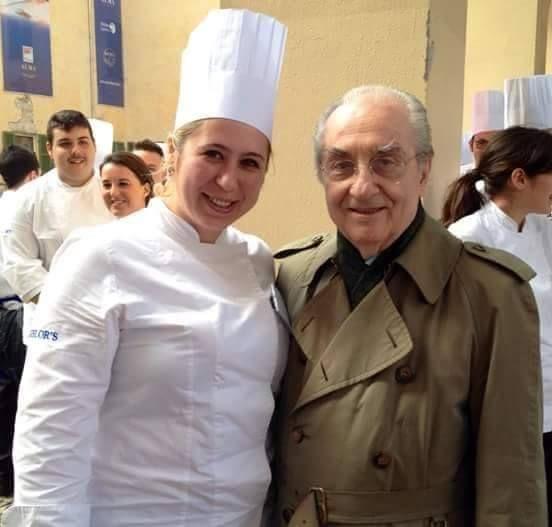 Roxana și Gualtiero Marchesi.