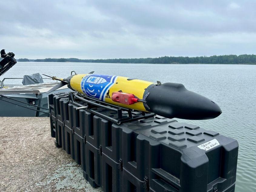 Sea explorer – dronă planor care se află sub Alliance. Foto: Carolina Drüten