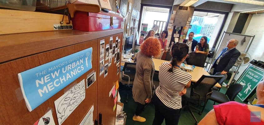 Biroul echipei MONUM din primăria Boston se ocupă de oameni, nu de tehnologie. Românii de la primăria Cluj, aflați în vizită, au priceput acest lucru