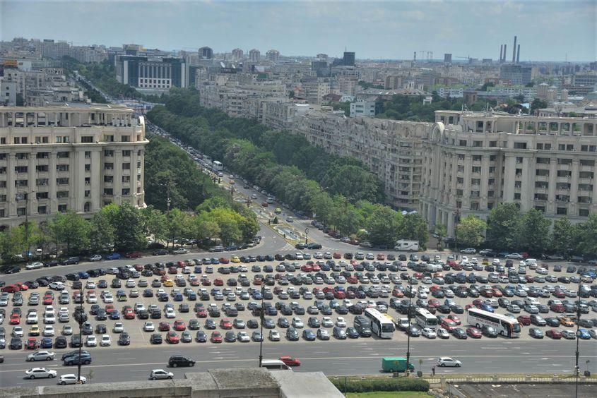Piaţa Constituţiei din Bucureşti. Foto: Lucian Muntean