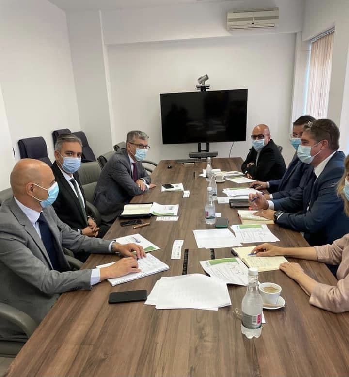 Ministrul Energiei, la discuții cu reprezentanții companiilor de utilități și cu furnizorii de energie / sursa: Facebook