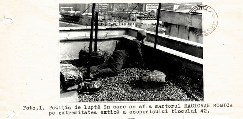 Extras din dosarul Procuraturii militare Craiova, reconstituire