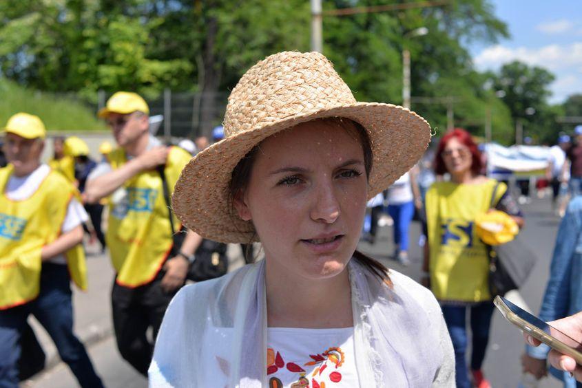Silvia Bucur, profesoară de muzică din București.