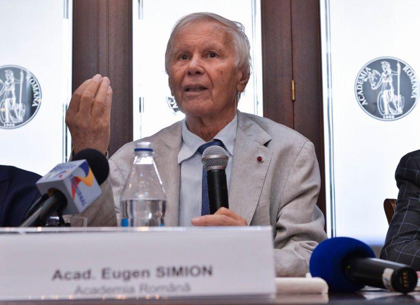 Eugen Simion. Foto: Lucian Muntean