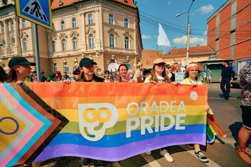 Istoria Oradea Pride începe în 2023, iar încă de la prima ediție organizatorii s-au lovit de obstacole din partea administrației locale. FOTO: Council of Europe Commissioner for Human Rights