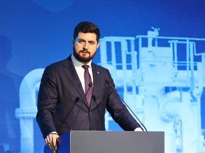 Ministrul Dorin Junghietu: „Moldova, o țară prizonieră a geografiei, fiind importator, trebuie să valorifice potențialul pe care îl are: potențialul de interconexiune cu vecinii și potențialul de investiții în surse regenerabile.” Foto: Ministerul Energiei al Republicii Moldova