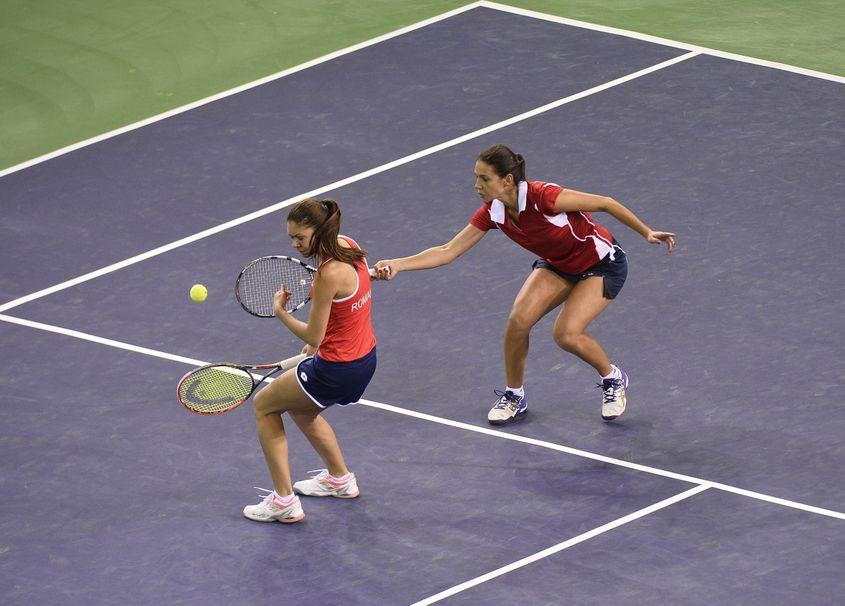 Andreea Mitu și Raluca Olaru nu s-au regăsit în confruntarea de la dublu.