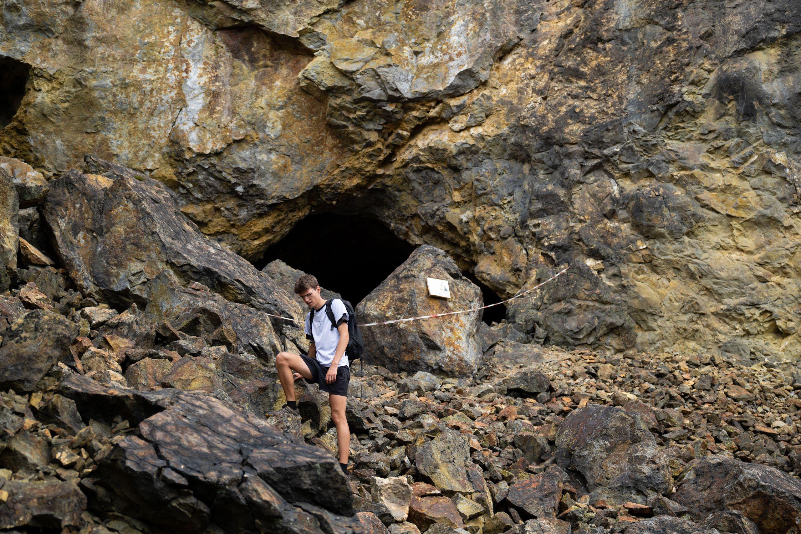 Cristi Botar, ghidul de la Visit Roșia Montană. Foto: Raul Ștef (c)