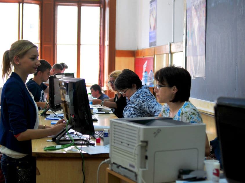 Universitatea Babeș-Bolyai din Cluj estimează că nu va pierde anul acesta din numărul total al studenților. Foto: news.ubbcluj.ro