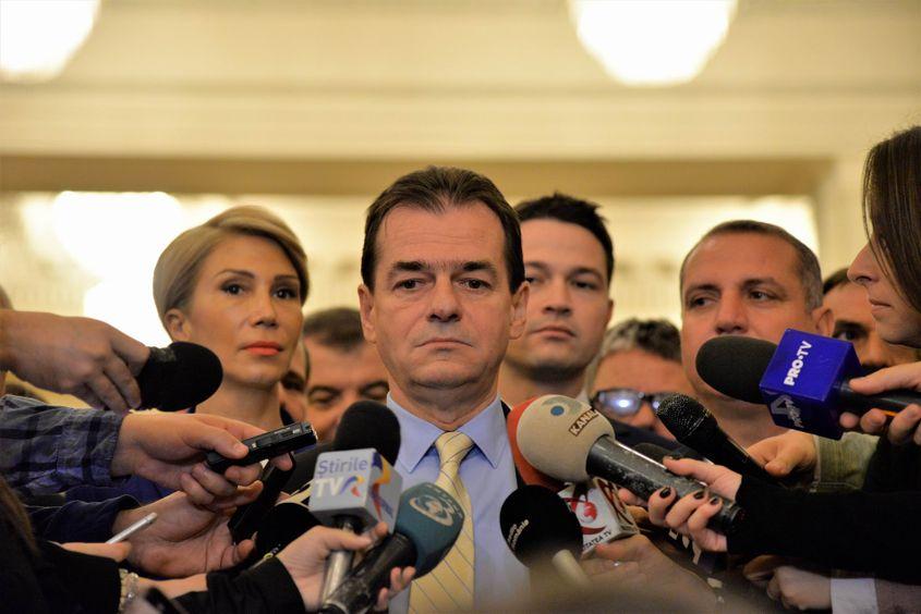 Ludovic Orban, șeful PNL. Foto: Lucian Muntean