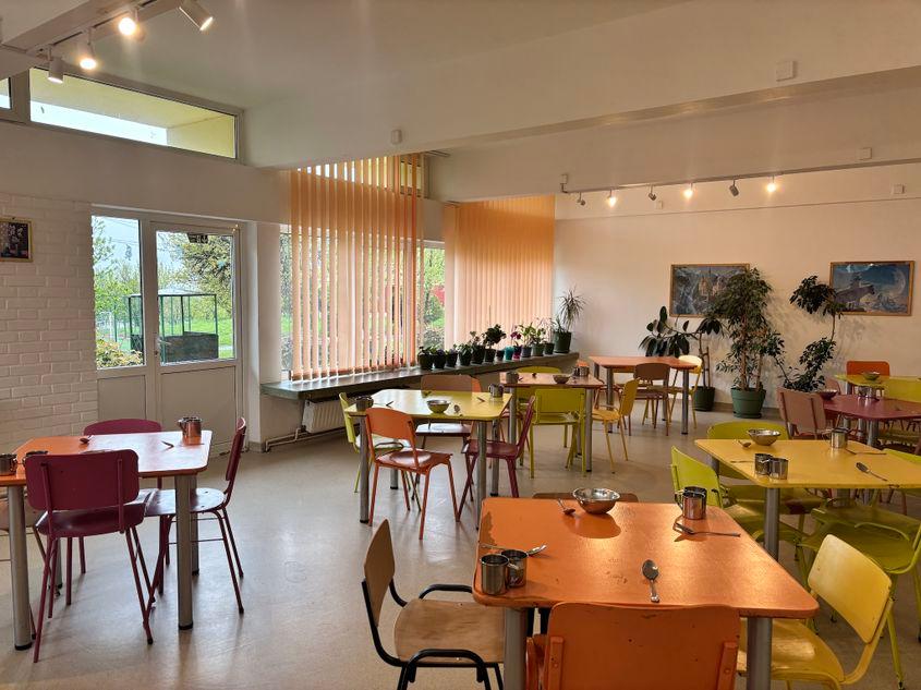 Sala de mese. Foto: Matei Bărbulescu
