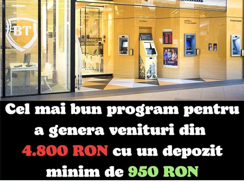 Tip de mesaj fals întâlnit pe social media, asociat deseori unor branduri bancare cunoscute, care promite câștiguri ușoare