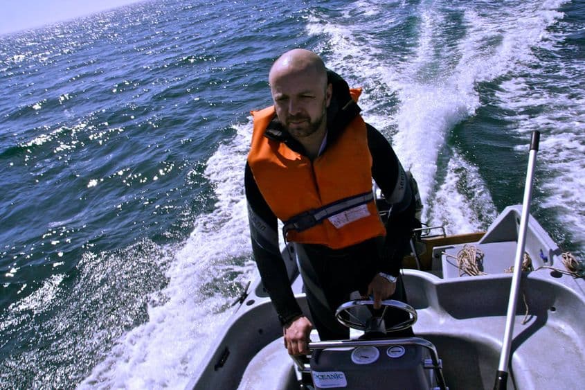 Biologul Răzvan Popescu-Mirceni. Foto: Arhiva personală