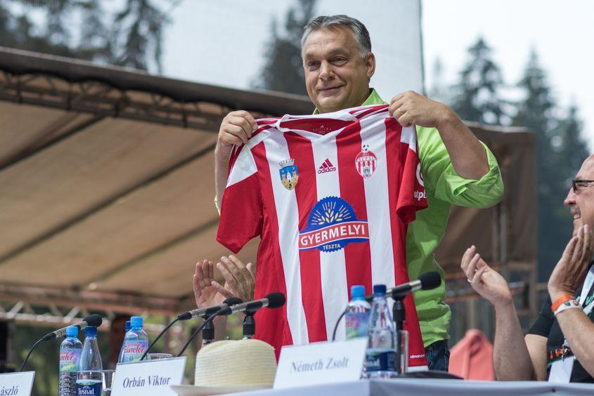 Viktor Orban la Tusvanyos 2017. FOTO: Raul Ștef (c)
