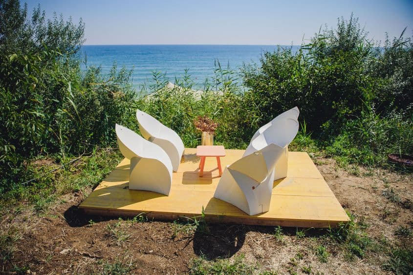 Un camp cu vedere la mare. <em>Foto: Ioana Epure</em>