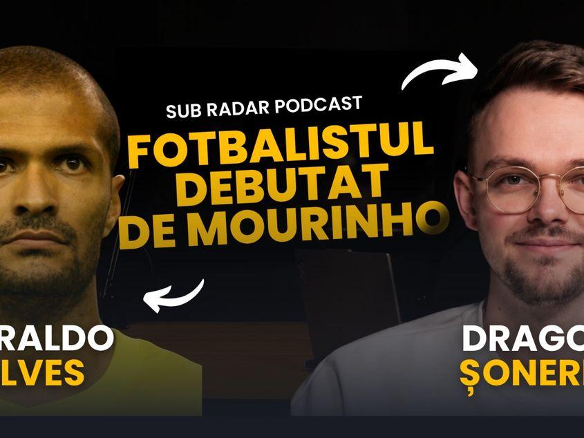Geraldo Alves, fost fundaș la FCSB, Petrolul Ploiești și Astra Giurgiu, în prezent antrenor secund la Rapid București, vorbește despre experiențele sale din fotbalul românesc și lucrurile care nu se văd din tribune. Colaj: Dragoș Șoneriu