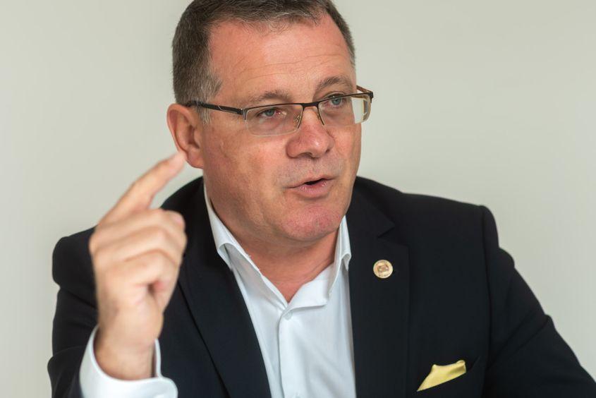 Deputatul Adrian Oros, prorector al USAMV Cluj. Foto: Raul Ştef
