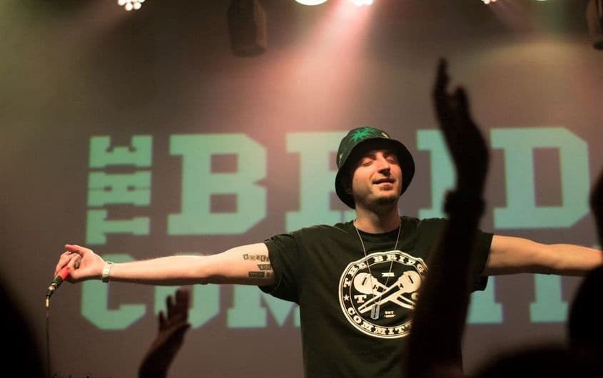 Imagine de la concertul de lansare a albumului „ROMANGLISH”. Foto: Arhiva personală