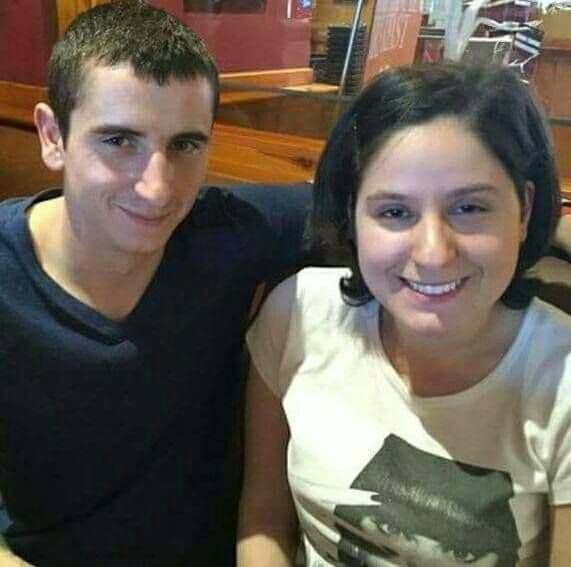 Cei doi frați din Anglia ai Ilenei, reuniți în 2016, după 26 de ani de separare. Foto: Facebook