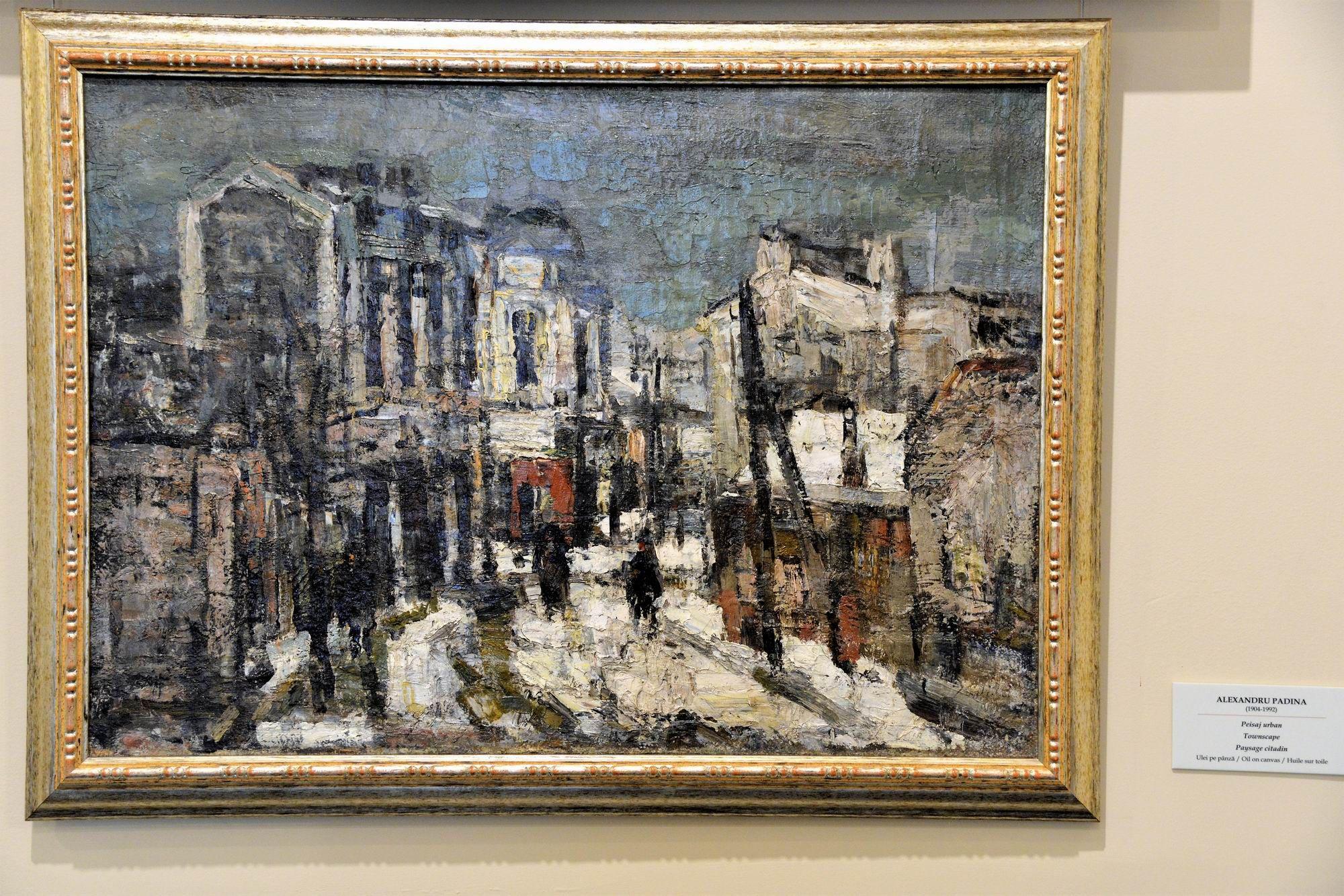 Alexandru Padina (1904-1992): "Peisaj urban".