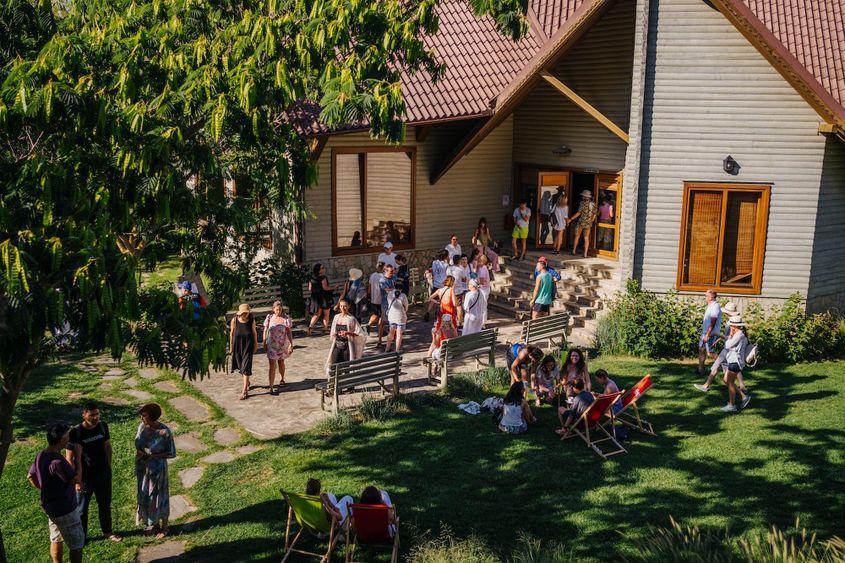Atmosfera de la festival este întotdeauna una destinsă.