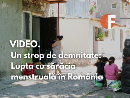 Video. Un strop de demnitate: Lupta cu sărăcia menstruală în România