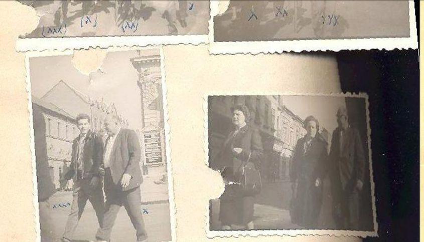 Filaje realizate de Securitatea din Bihor. Foto: Arhiva CNSAS