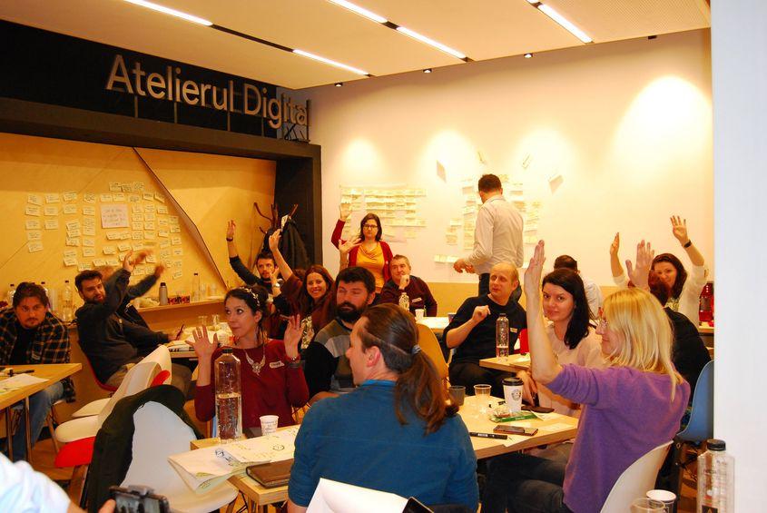 Atelier. Servicii publice centrate pe oameni prin Design Thinking. Foto CIVICA