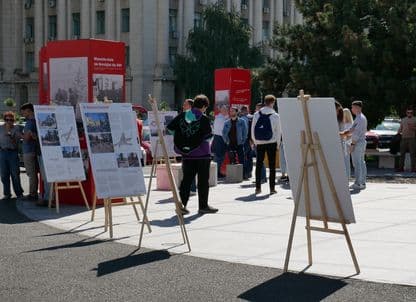 Cum ar putea deveni Piața Revoluției un spațiu pentru oameni. Experimentul care redă bucureștenilor o bucată din centrul orașului
