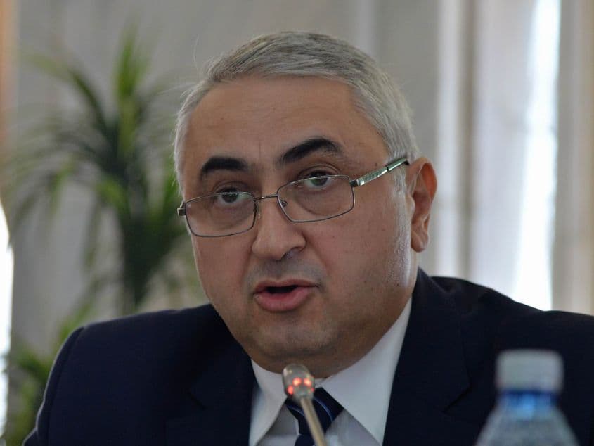 Valentin Popa, la audierile din Parlament. Foto: Lucian Muntean