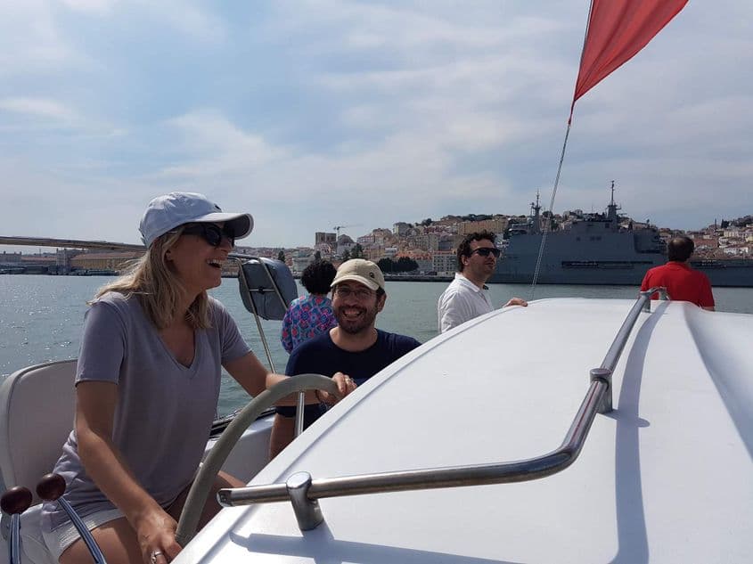 Team building înainte de pandemie. Foto: arhiva personală Aniela Crișan