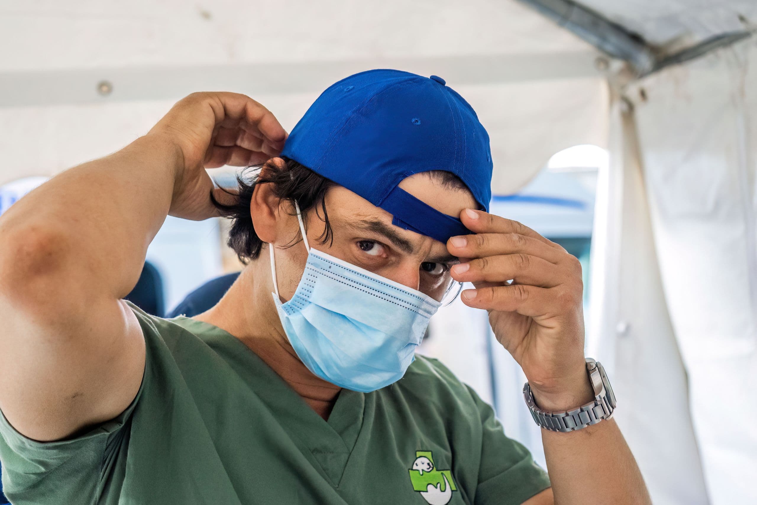 Medicul Ovidiu Roșu. Foto: Loránd Vakarcs