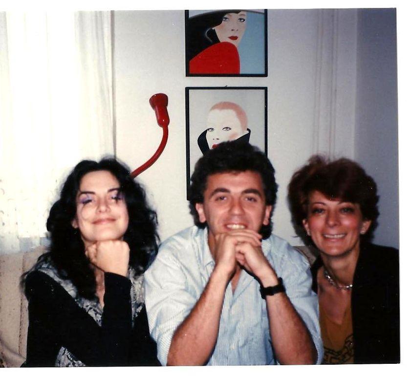 Dusko Despotovic, încadrat de soprana Patrizia Morandini și de Nicoleta Onofrei. Foto: Arhiva personală