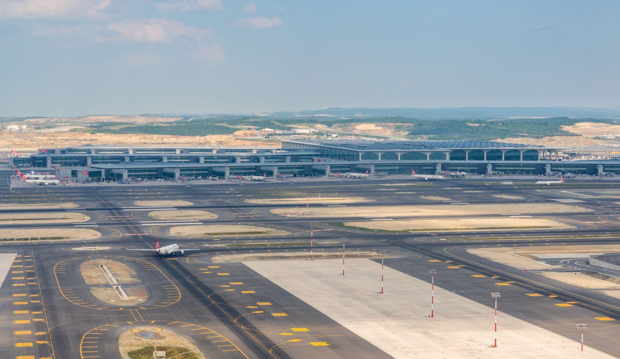 Noul aeroport internațional din Istanbul. Foto: © Steveheap | Dreamstime.com