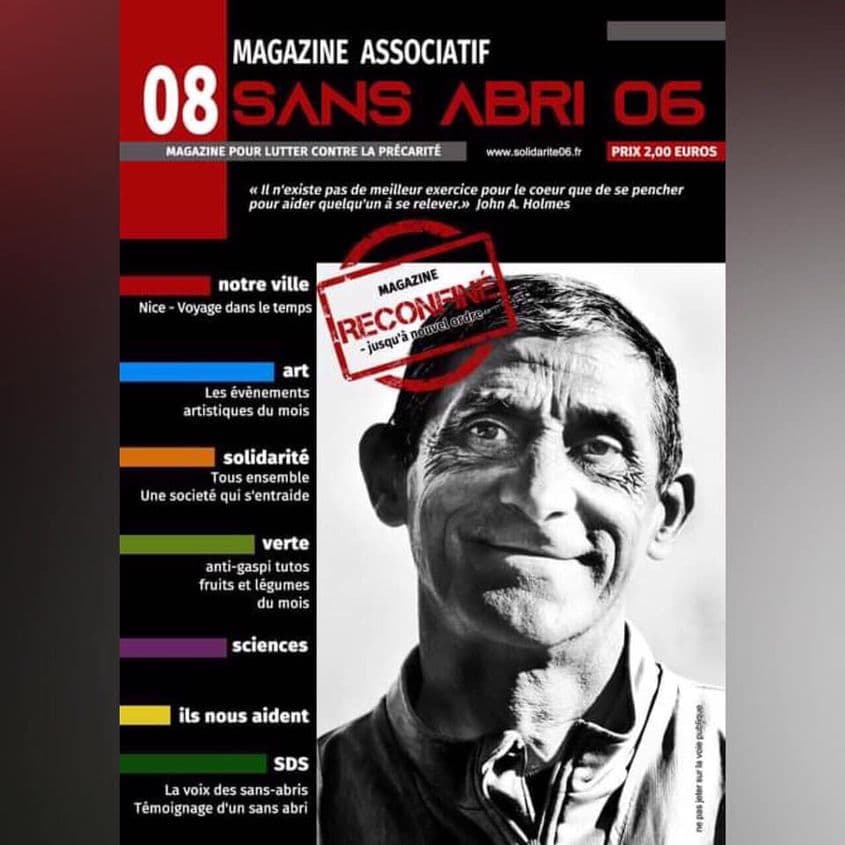 Jojo a fost și pe prima pagină a revistei scoase de <em>Solidarité</em> 06