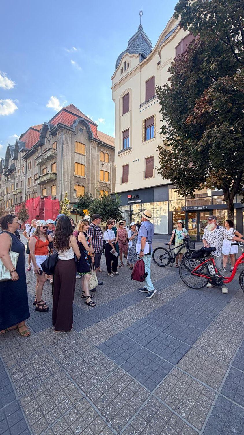 Turul Harta Literară cu ocazia Zilei Timișoarei 2026. Foto: Cristina Foarfă