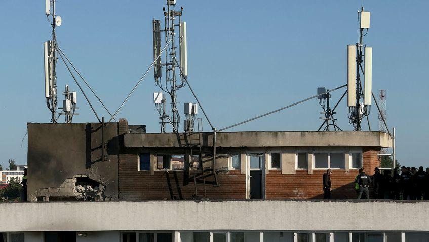 În noaptea de 28 spre 29 mai 2026, o dronă de proveniență rusească a lovit un bloc din Galați și două persoane au fost rănite. Foto: Inquam Photos / George Călin