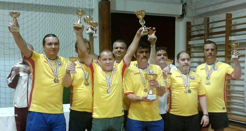 Reprezentativa României, campioană mondială la Sector Ball. Foto: facebook.com/sectorball