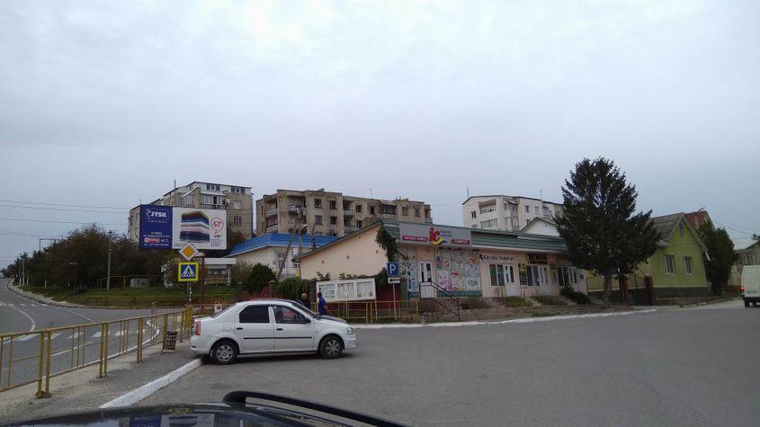 Lipcani, oraș rămas aproape pustiu.