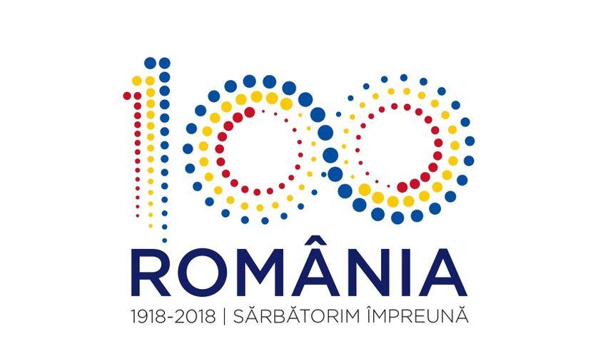 Logoul oficial al Centenarului Marii Uniri.