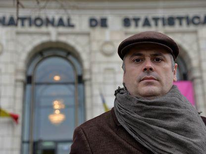 Sorin Negruți, autorul volumului "Angajat la stat. Disperarea sincerității". Foto: Lucian Muntean