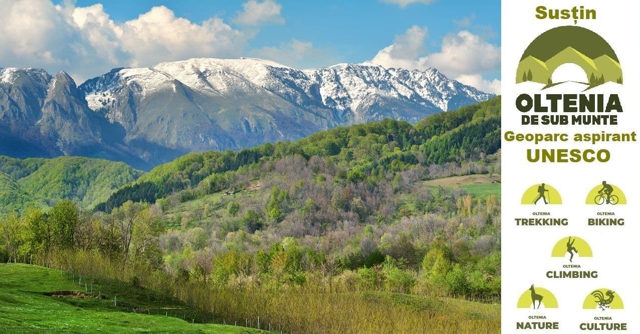 Campania de strângere de fonduri pentru susținerea geoparcului aspirant UNESCO „Oltenia de sub munte”. Foto: Kogayon.ro