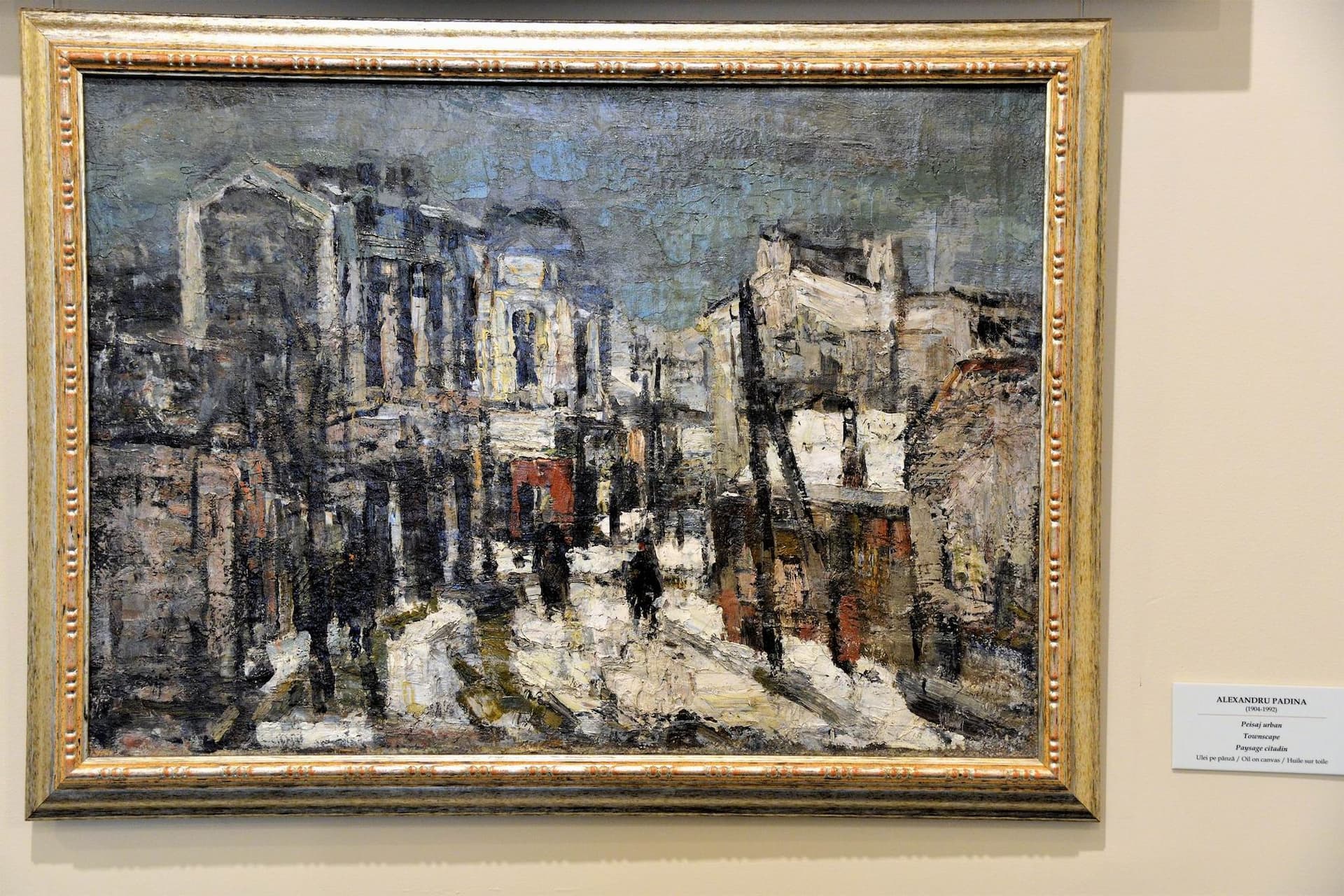 Alexandru Padina (1904-1992): "Peisaj urban".