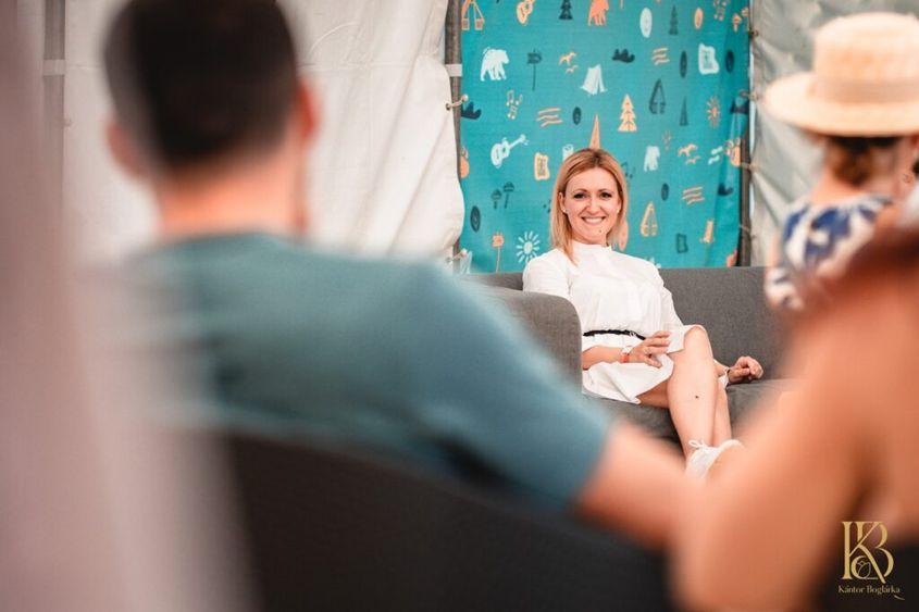 Deputata Kántor Boglárka la festivalul de la Băile Tușnad. Foto: pagina personală de Facebook a lui Kántor Boglárka