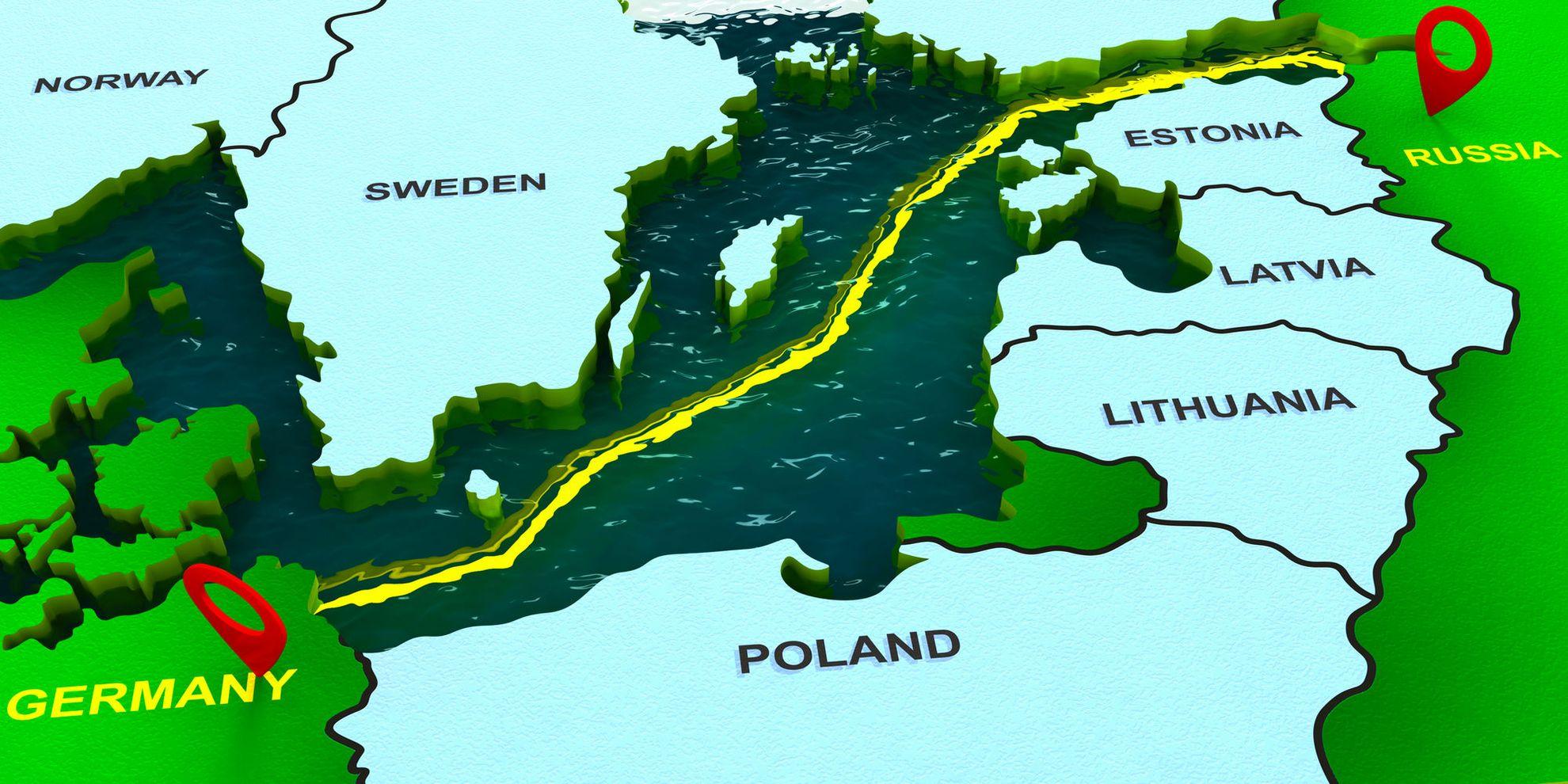 Traseul noii conducte ar conecta direct Germania de gazele rusești. Ilustrație: Yurikswo | <a target="_blank" rel="noreferrer noopener" href="https://www.dreamstime.com" target="_blank">Dreamstime.com</a>